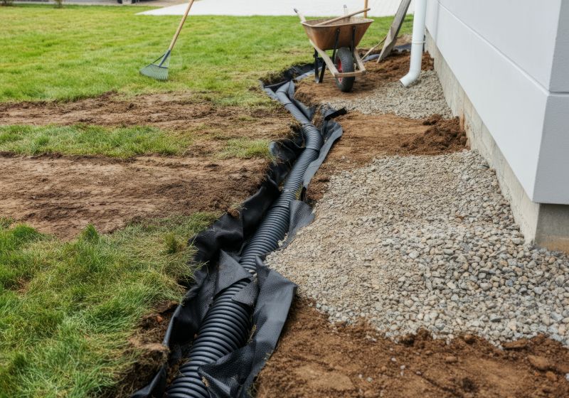 Water Drainage Installation